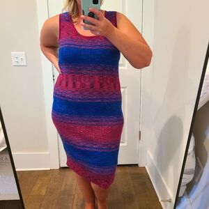 Lane Bryant Ombre Knit Tank Dress
